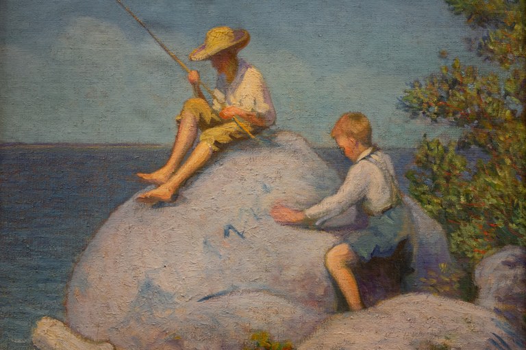 Fishing on the Rocks