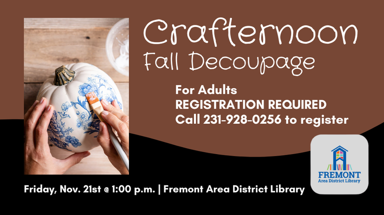 Crafternoon Fall Decoupage slide