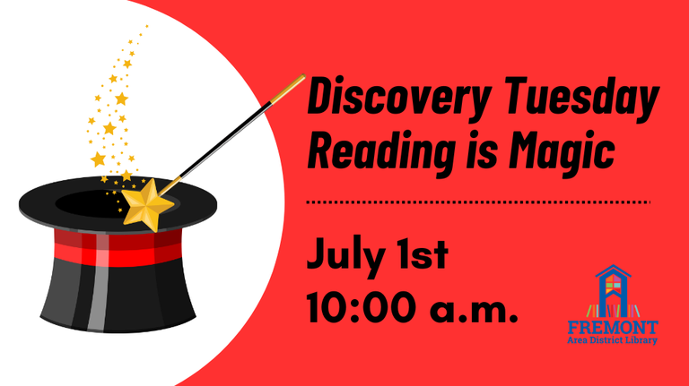 Discovery Tuesday Reading is Magic slide.png