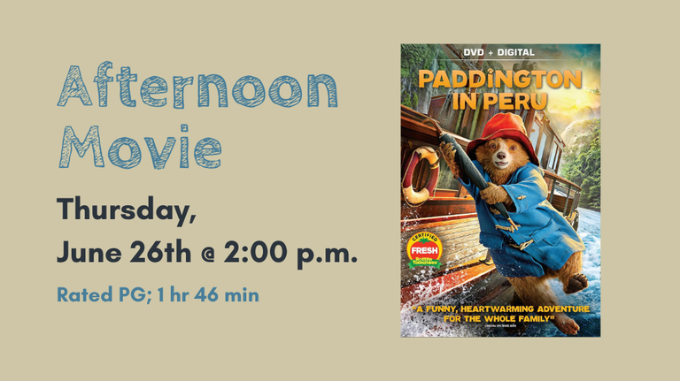 Paddington in Peru slide