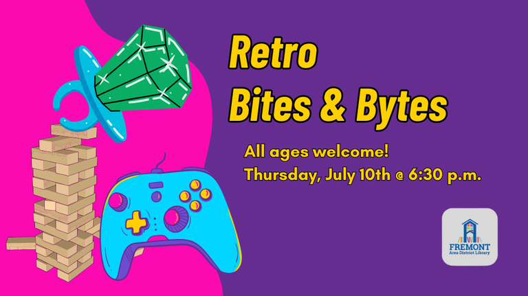 Retro Bites & Bytes slide