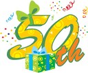 50th Anniversary colorful