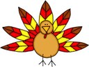 Thanksgiving cartoon turkey