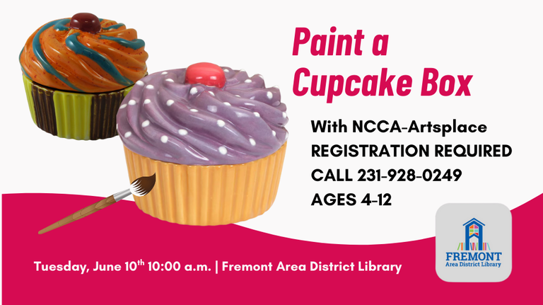 Paint a Cupcake Box slide