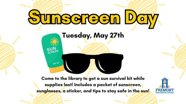 Sunscreen Day slide