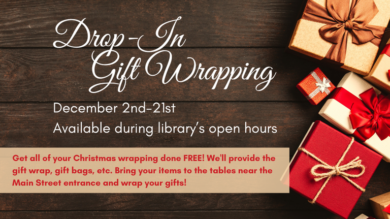 Drop-In Gift Wrapping 2024 slide