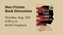 Non-Fiction Book Discussion Aug 23 slide