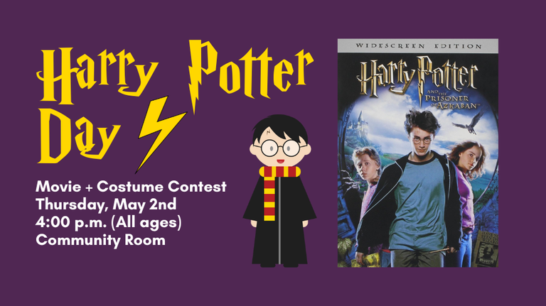 Harry Potter Day slide