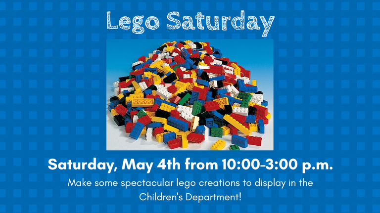 Lego Saturday May 24 slide