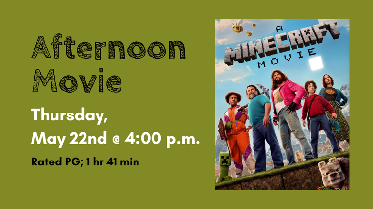 Minecraft movie slide
