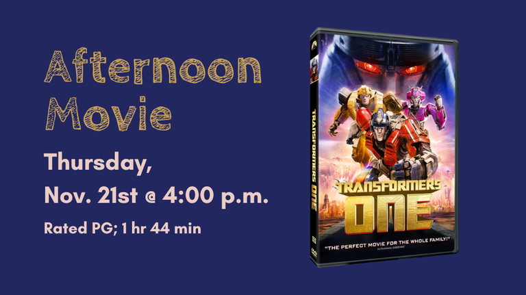 Transformers One slide