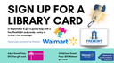 September Library Card Sign-Up 2023 slide