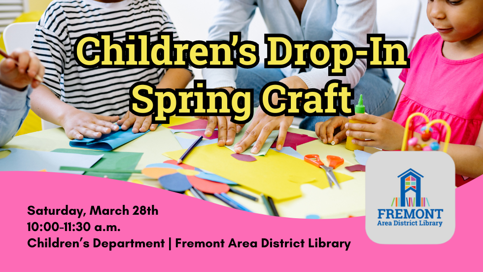 Children's Drop-In Spring Craft slide
