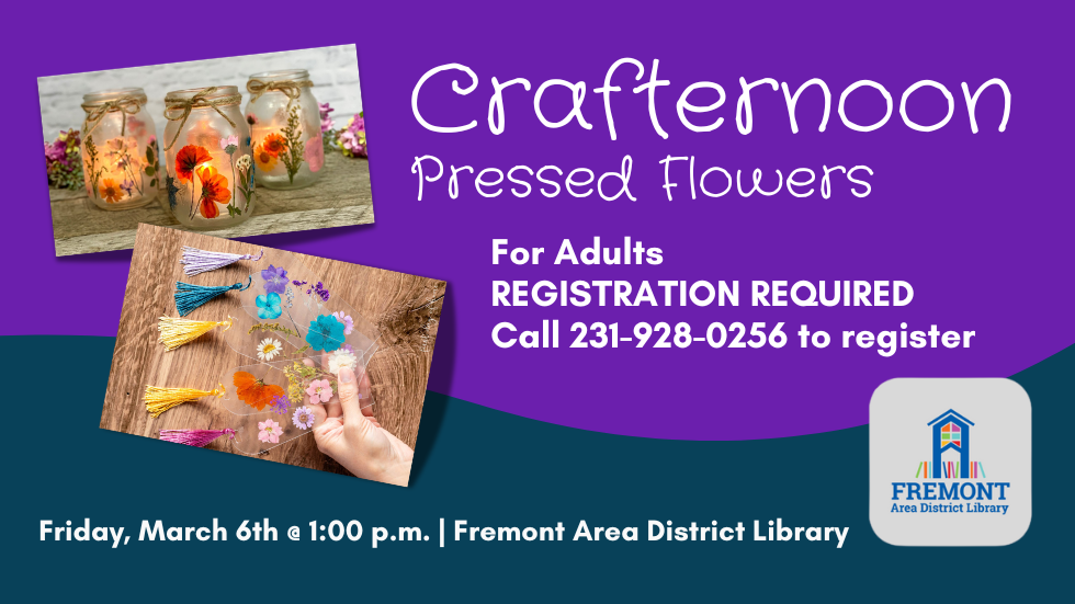 Crafternoon Pressed Flowers slide