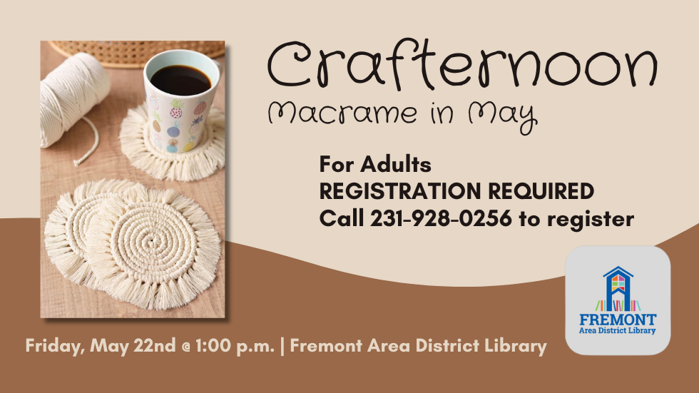 Crafternoon Macrame slide