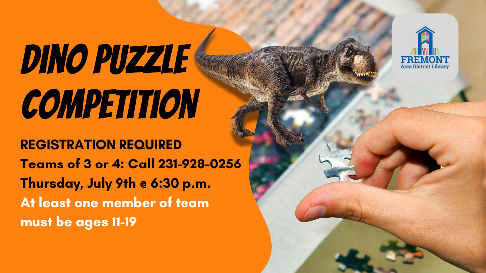 Dino Puzzle Competition slide