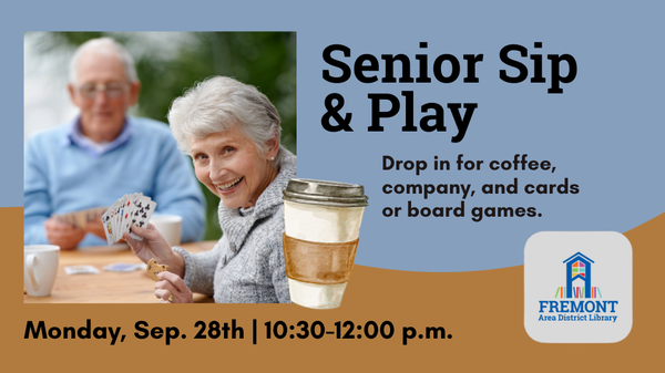 Senior Sip & Play Sep slide Senior Sip & Play Sep slide