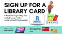Sign up for library card 2026 slide