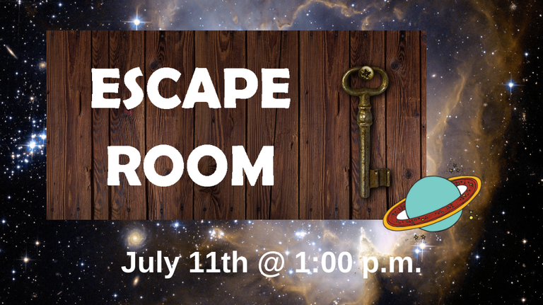 Escape Room 2019 slide