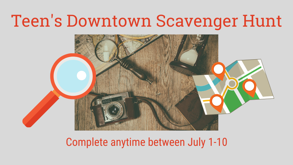 Downtown Scavenger Hunt slide