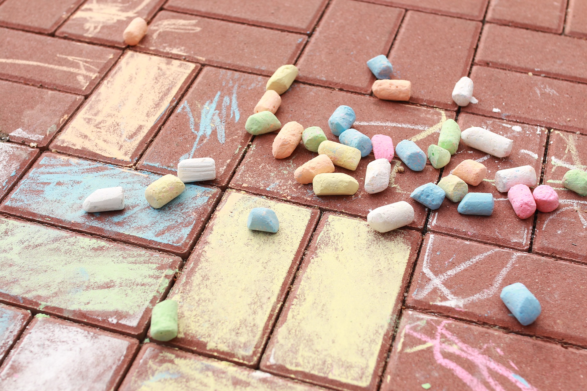 Chalking the Sidewalk