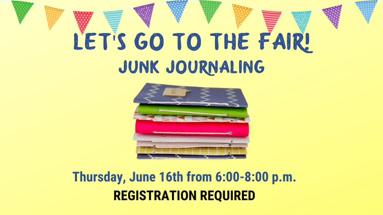 Let's Go to the Fair Junk Journaling slide