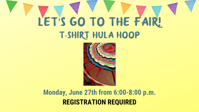 Let's Go to the Fair T-shirt Hula Hoop