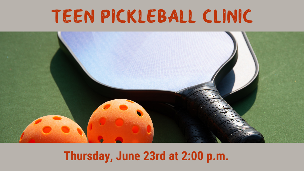 Teen Pickleball Clinic slide