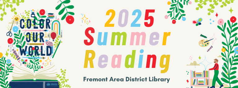 Color Our World Summer Reading 2025 Banner Color Our World Summer Reading 2025 Banner